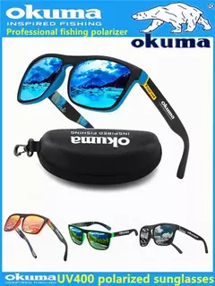 Okuma-Óculos de sol polarizados para homens e mulheres, caça ao ar livre, pesca, condução, bicicletas, caixa opcional, UV400 na internet