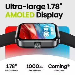 Novo zeblaze além de 3 plus gps relógio inteligente 1.78 display amoled embutido amazon alexa fazer/reparar chamadas telefônicas 3atm smartwatch - GT SHOP