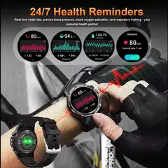 2025 novo popular ao ar livre rastreador gps esportes relógio inteligente masculino 500mah nfc hd chamada ip68 profundidade à prova dip68 água relógio masculino para xiaomi - GT SHOP