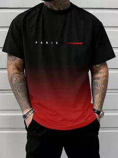 Manga curta masculina verão ao ar livre respirável em torno do pescoço camiseta manga curta clássico padrão de listra tamanho grande solto curto masculino - loja online