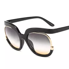 Óculos de sol redondos para mulheres e homens, óculos de sol retrô designer, óculos UV400, nova moda - GT SHOP