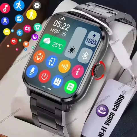 Novo militar ao ar livre gps relógio inteligente masculino à prova dwaterproof água esporte ao ar livre rastreador bluetooth chamadas de fitness smartwatch homem mulher pulseira