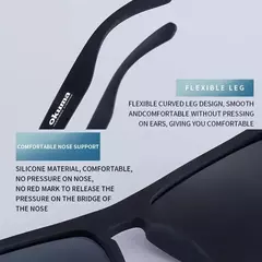 Okuma-Óculos de sol polarizados para homens e mulheres, caça ao ar livre, pesca, condução, bicicletas, caixa opcional, UV400 - GT SHOP