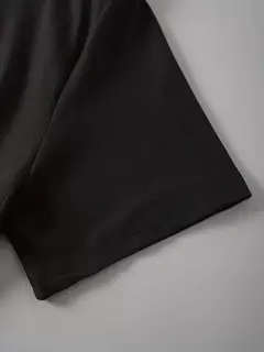 Camiseta com gola redonda sólida com estampa fofa, manga curta casual todos os dias para todas as estações, roupas femininas - comprar online