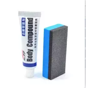 Kit Pasta para Polimento de Carro + Esponja de Alta Performance