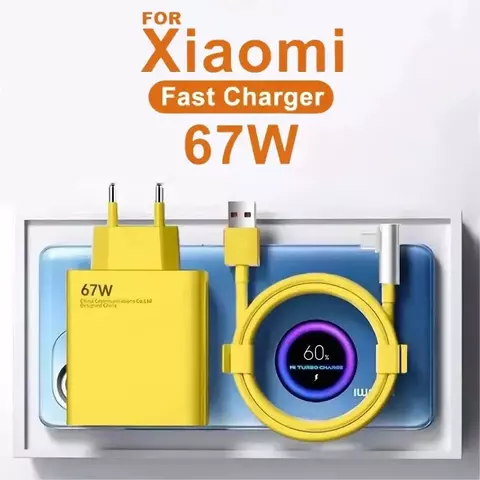 Fast Charger Xiaomi 67w