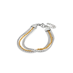 Pulseira Trançada Tripla - comprar online