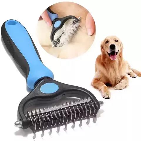 Escova Rasqueadeira Profissional para Cães e Gatos - comprar online