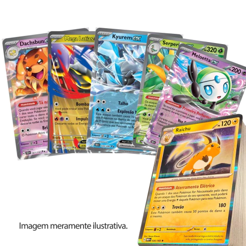 05 Cartas Pokémon Ultra Rara E 10 Cartas Brilhantes