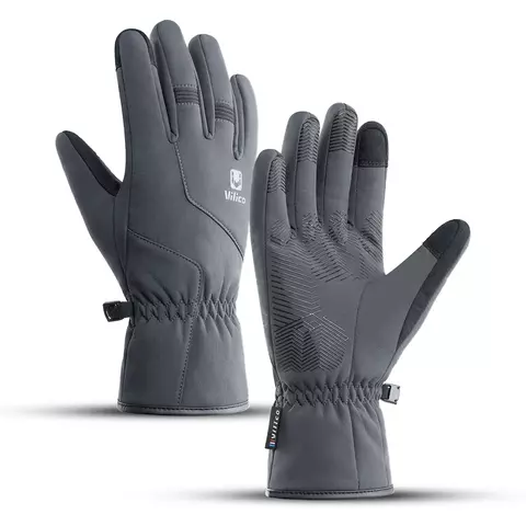 Novas luvas de inverno à prova dwaterproof água dos homens touchscreen antiderrapante unisex espessamento à prova de vento quente ciclismo luvas frias moda esportes