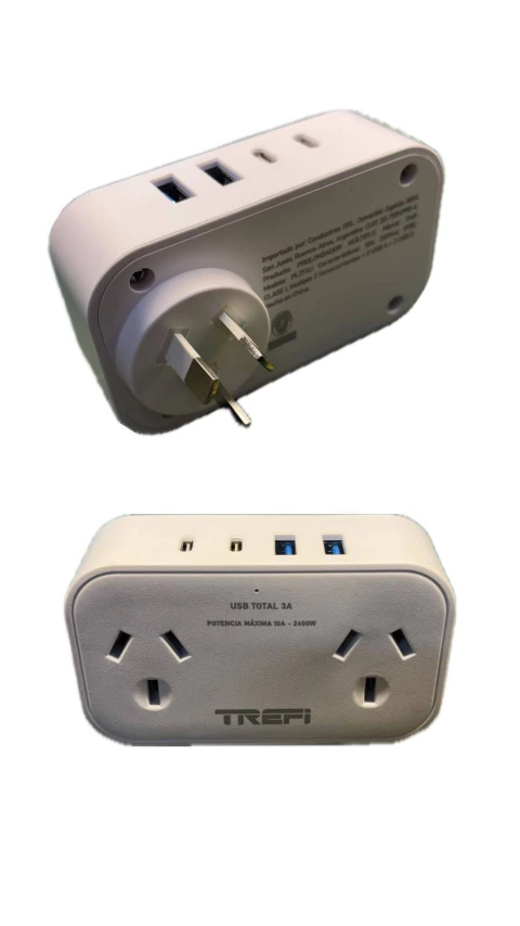 ZAPATILLA BASE 2T +2USB+2USB C TREF IM1101008
