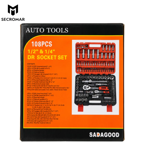 Caja de dados 108pza