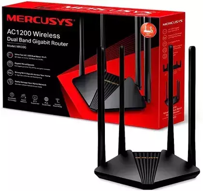 ROTEADOR GIGABIT MERCUSYS DUAL BAND AC1200 MR30G