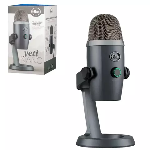 Blue Yeti Nano Premium USB Mic for Recording and Streaming - comprar online