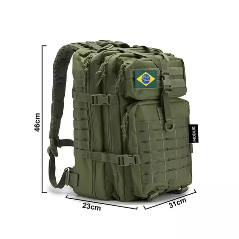 Mochila Tática Multicamadas, Grande Capacidade para Esportes Ao Ar Livre. - comprar online