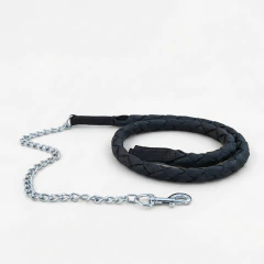 Cabresto de nylon trenzado con cadena Chara - comprar online