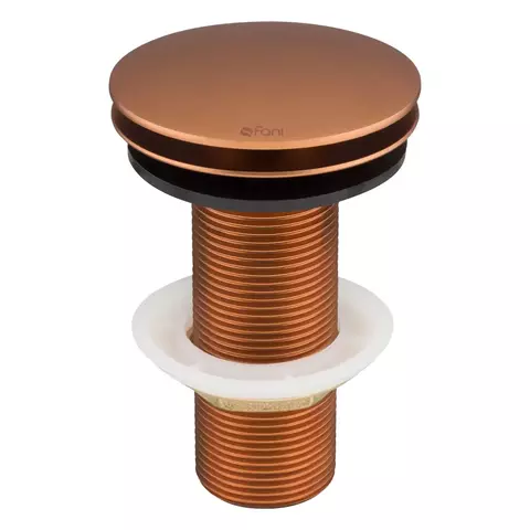 VÁLVULA P/LAVATÓRIO REDONDA C/CLICK ROSE- MARCA: FANI METAIS CÓD. 1608 RV - comprar online