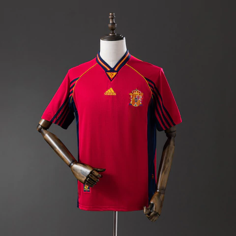 Camisa Adidas Espanha Home 1998 Masculina - comprar online