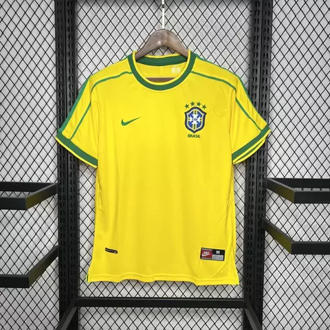 Camisa Nike Brasil Home 1998 - Retrô - comprar online