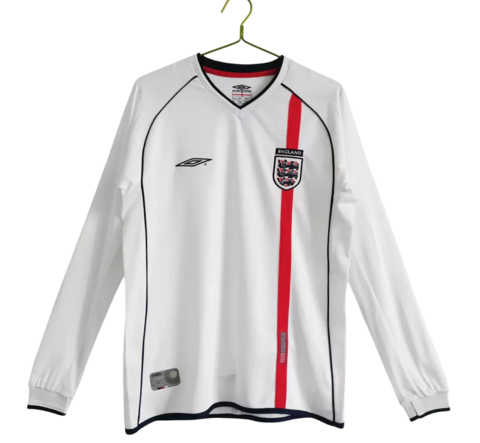 Camisa Manga Longa Umbro Inglaterra Home 2002 - comprar online