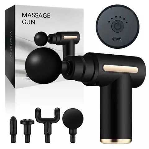 Pistola de massagem para relaxamento muscular, equipamento de massagem, membrana