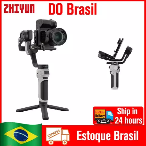 (Do Brasil) ZHIYUN CINEPEER WEEBILL 3E Estabilizador de câmera Gimbal portátil