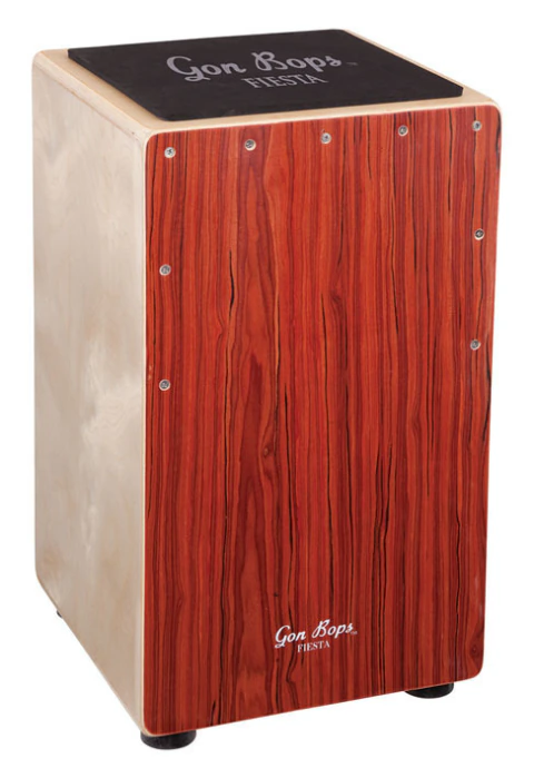 FIESTA CAJON GON BOPS MAHOGANY-SISTEMA AJUSTE BORDONA INCLUYE FUNDA