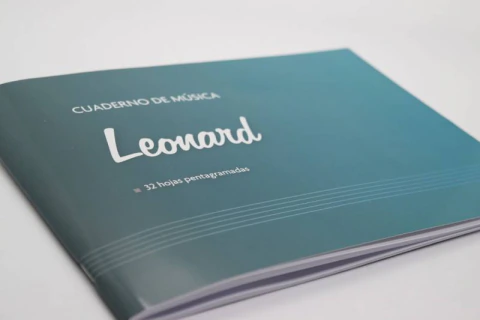 CUADERNO PENTAGRAMADO LEONARD 32 HOJAS