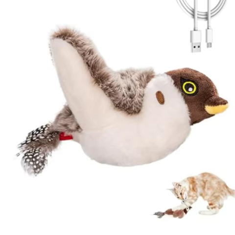 Pássaro Catnip - Brinquedo Interativo para Gatos com Movimento Realista - comprar online