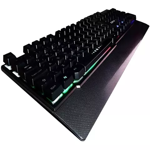 Teclado Gamer Semi Mecânico Led Rgb - Wb100 Luuk Young - Tecla Ghost Luminoso - comprar online