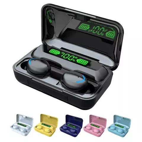 Fone De Ouvido Sem Fio TWS F9, Esporte Earbuds, fone de ouvido com 5.0, Bluetoot - comprar online