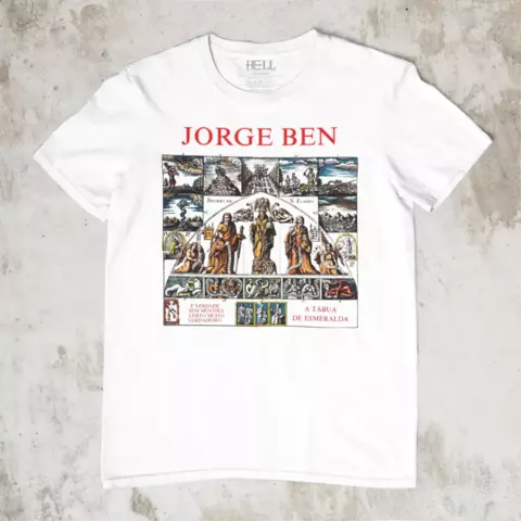 Camiseta Jorge Ben - A Tábua de Esmeralda - comprar online
