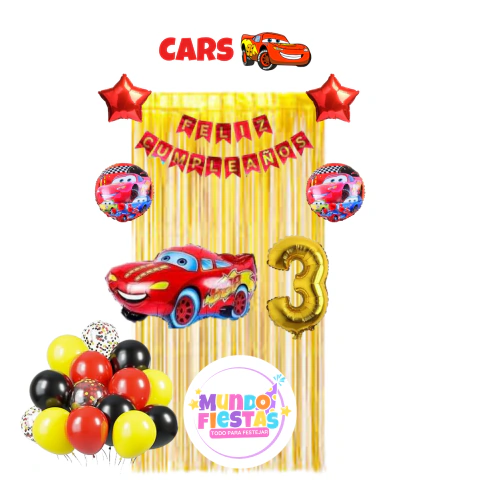 Kit de decoración ESENCIAL Cars/Rayo McQueen