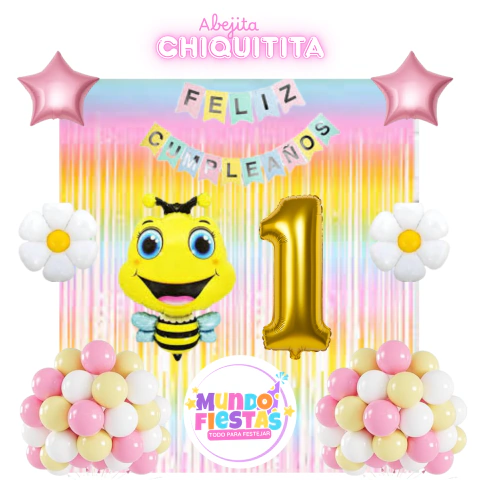 Kit de decoración PREMIUM Abejita Chiquitita