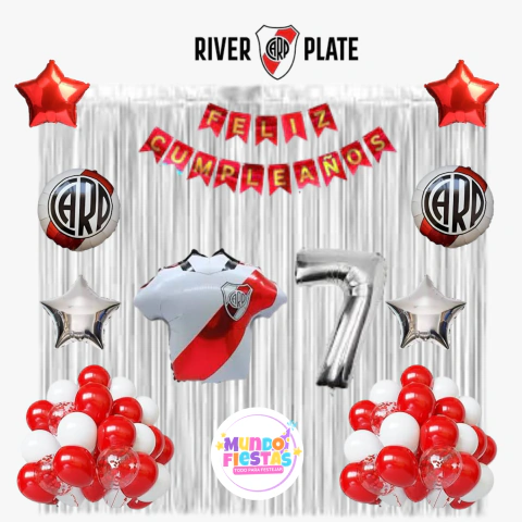 Kit de decoración PREMIUM River Plate