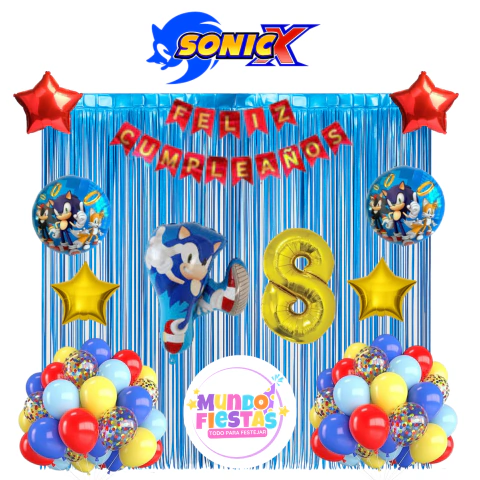 Kit de decoración PREMIUM Sonic