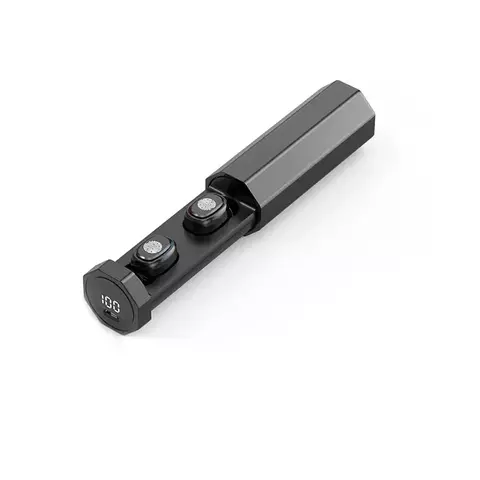 Fone de ouvido Bluetooth B9, intra-auricular binaural, metal fosco - comprar online