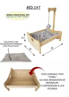Cama para mascotas Bed Cat - tienda online