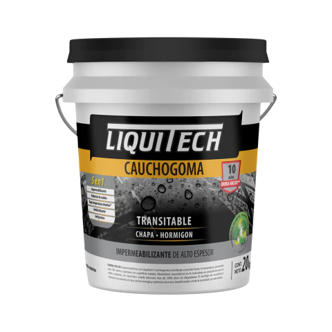Cauchogoma LiquiTech - Gris Claro - 20 Kg