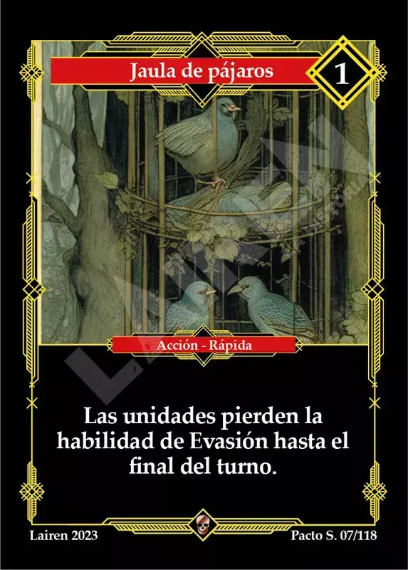 007 Jaula De Pajaros 1ra Edicion