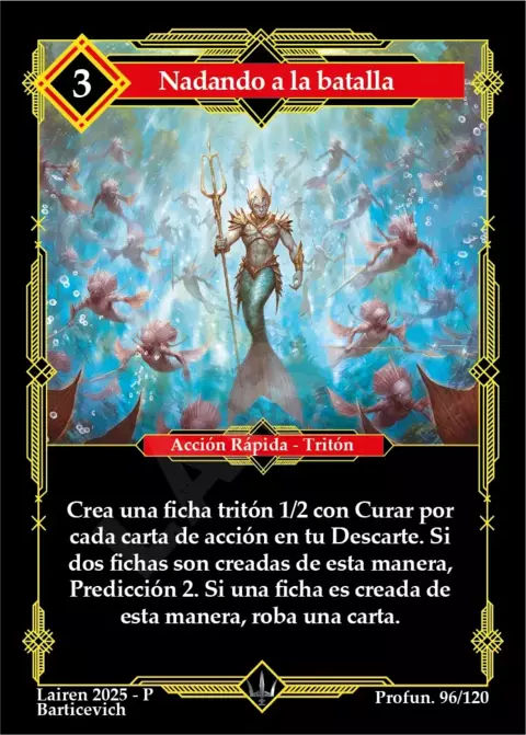 096 Nadando A La Batalla