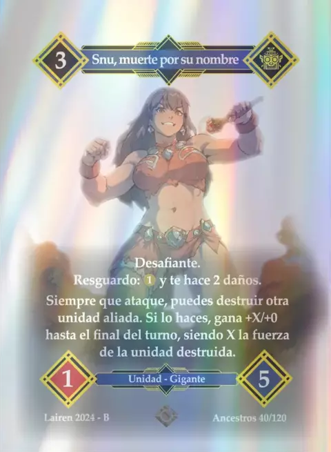 040 Snu, Muerte Por Su Nombre Metal