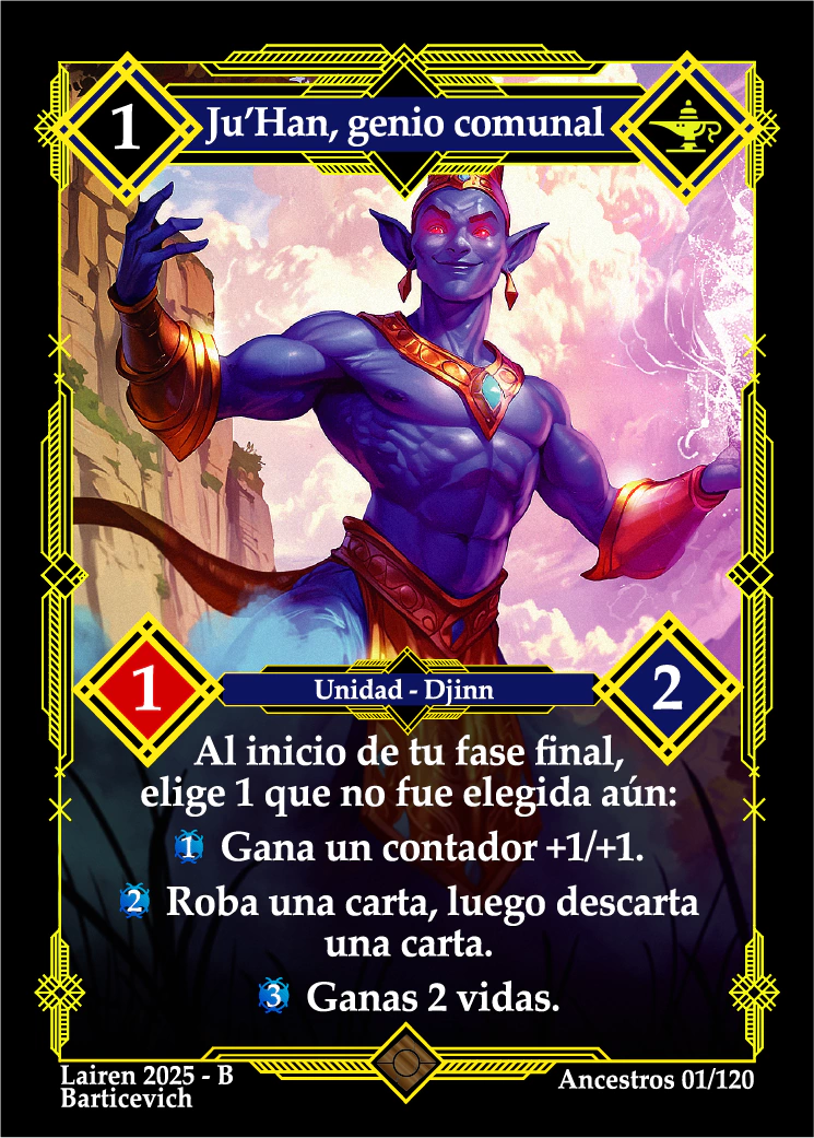001 Juhan, Genio Comunal Precon Djinn/Soldado