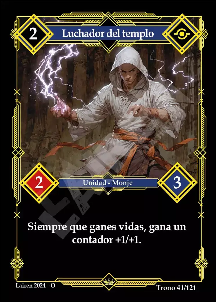 041 Luchador Del Templo