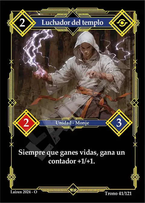 041 Luchador Del Templo