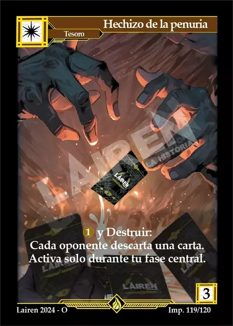 119 Hechizo De La Penuria