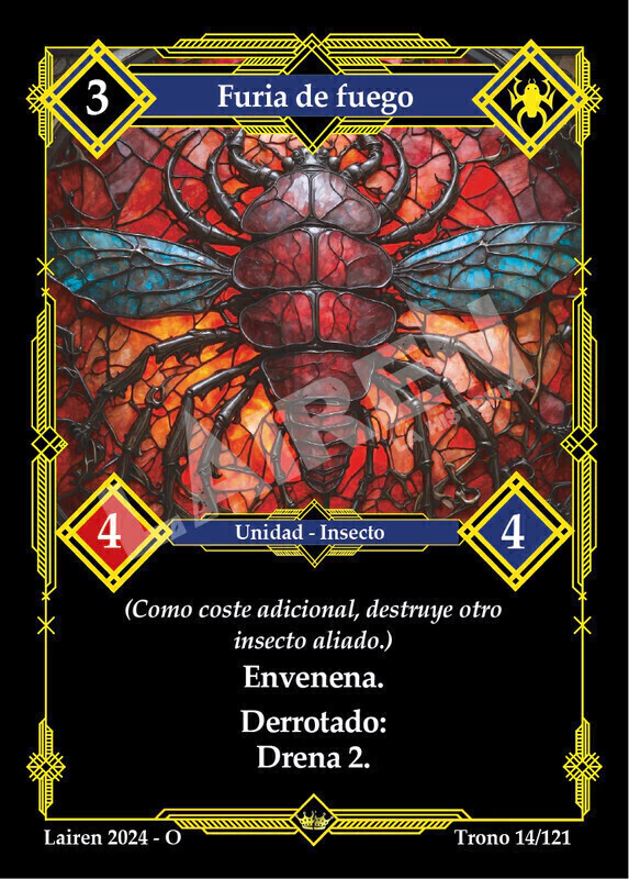014 Furia De Fuego 1ra Edicion