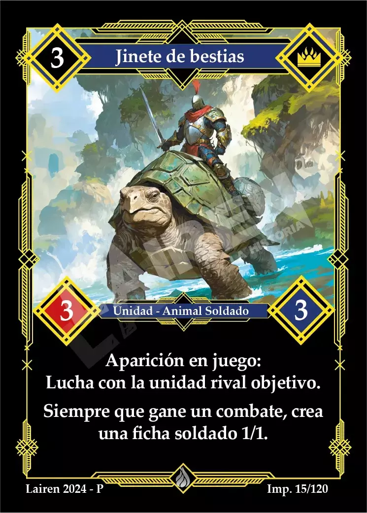 015 Jinete De Bestias