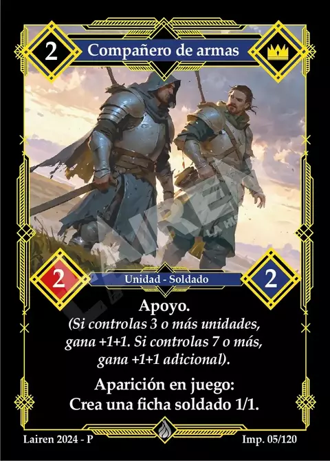 005 Compañero De Armas