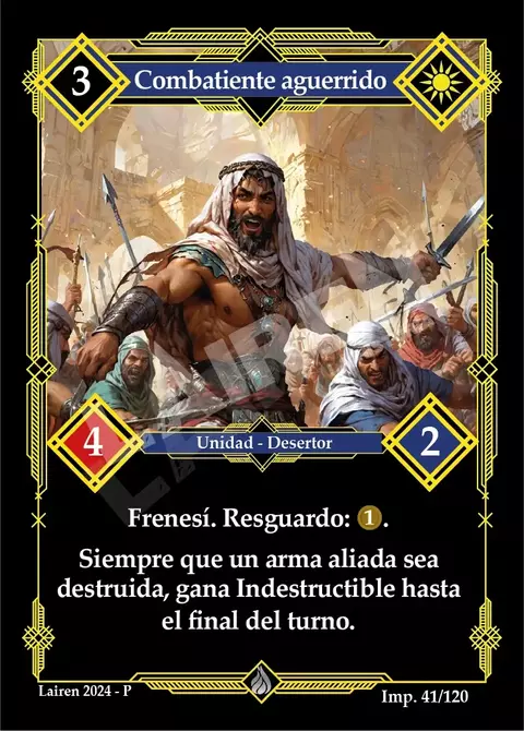 041 Combatiente Aguerrido